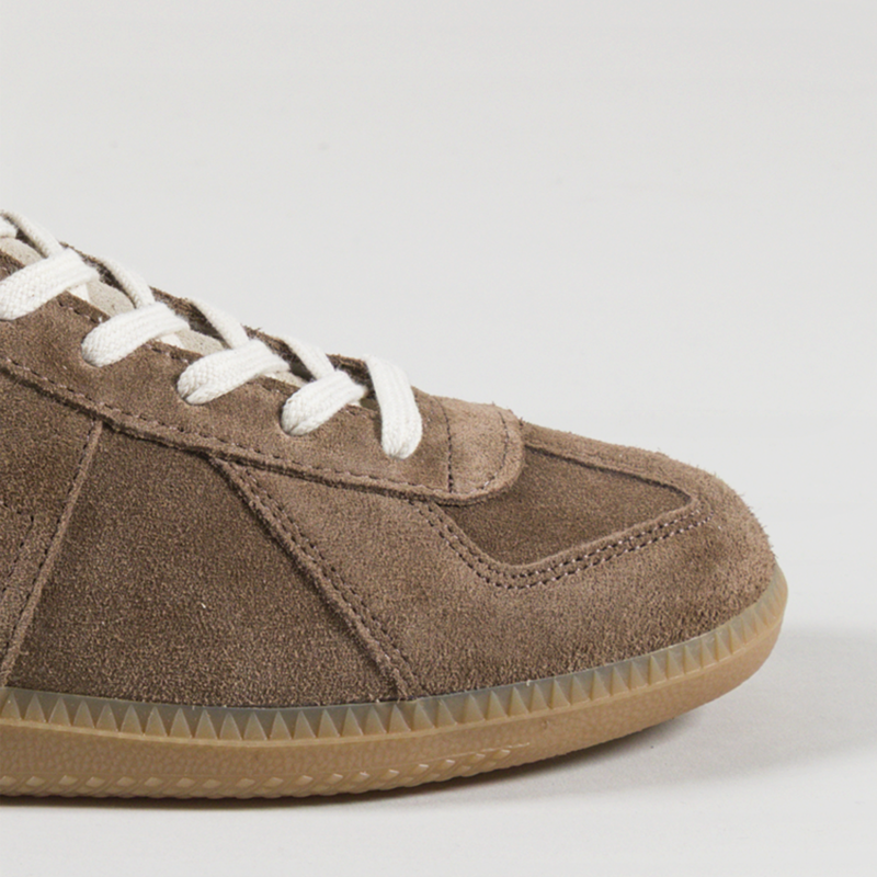 Novesta German Army Trainer All Suede Taupe Sand-5