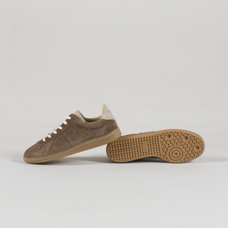 Novesta German Army Trainer All Suede Taupe Sand-3