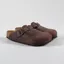 Birkenstock Womens Boston BS Regular Fit Sandals Oiled Leather Habana