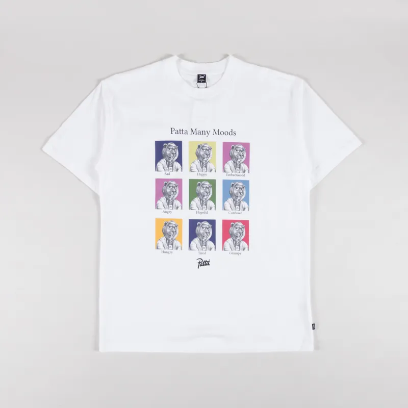 Patta Many Moods T Shirt White
