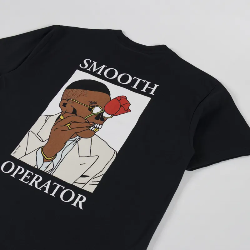 Patta Smooth Operator T Shirt Black-2