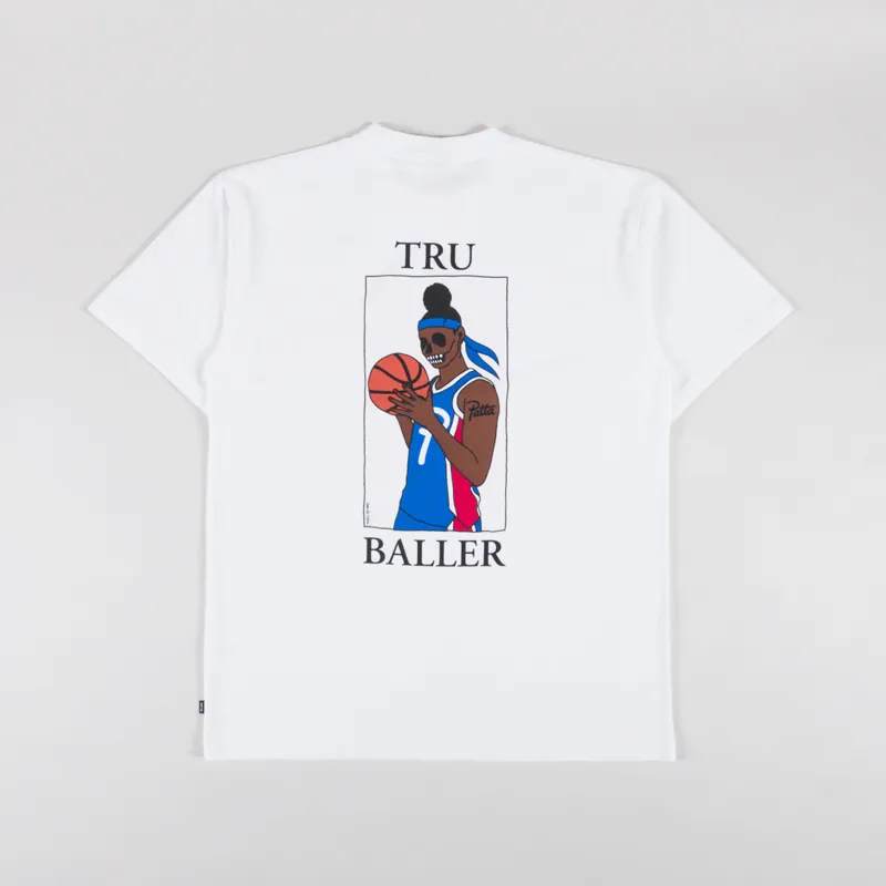 Patta Tru Baller T Shirt White