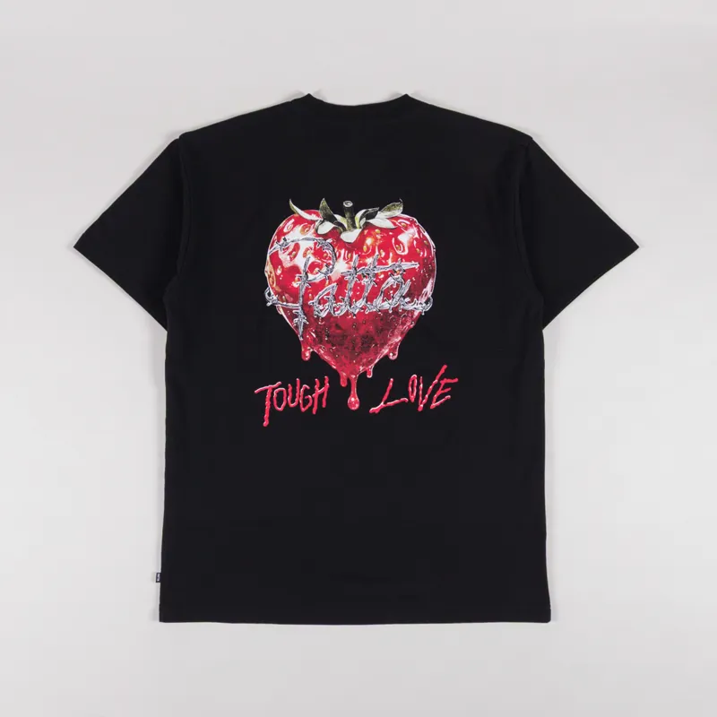 Patta Tough Love T Shirt Black