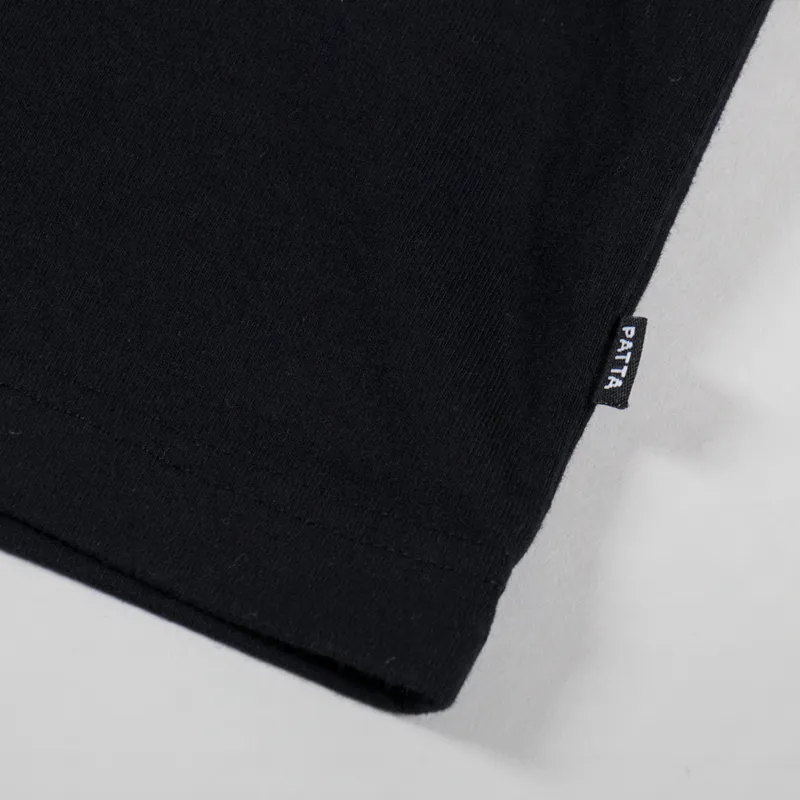 Patta Tough Love T Shirt Black-5