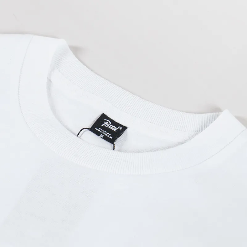 Patta Lighters T Shirt White-6