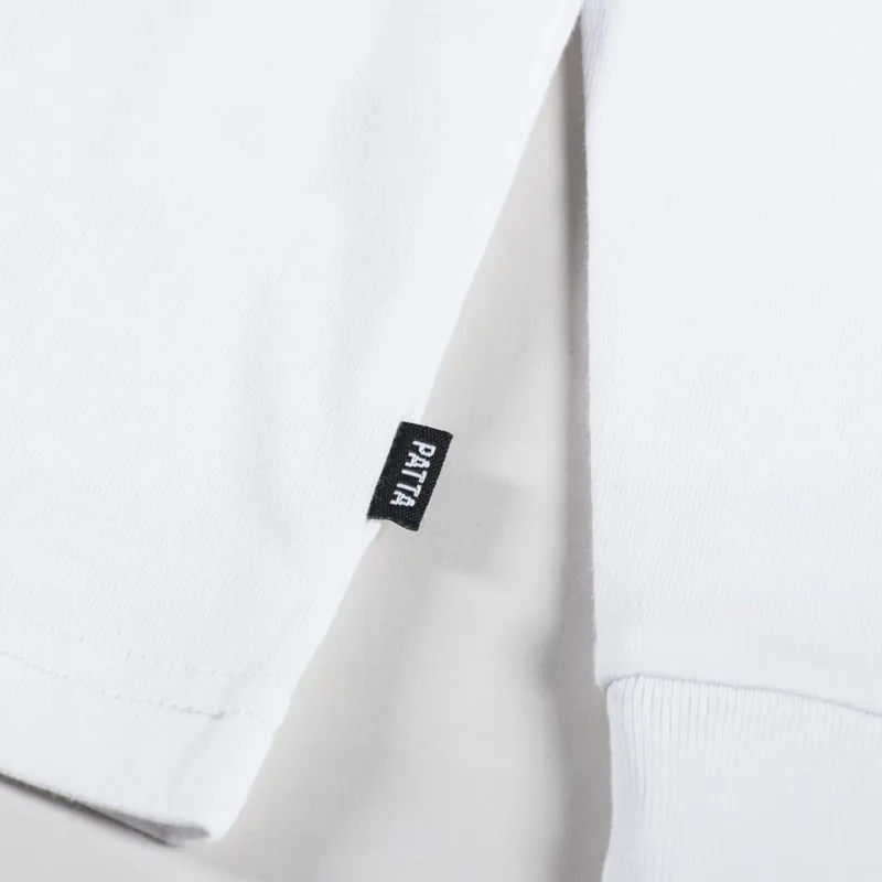 Patta Own Your Own Mind Long Sleeve T Shirt White-6