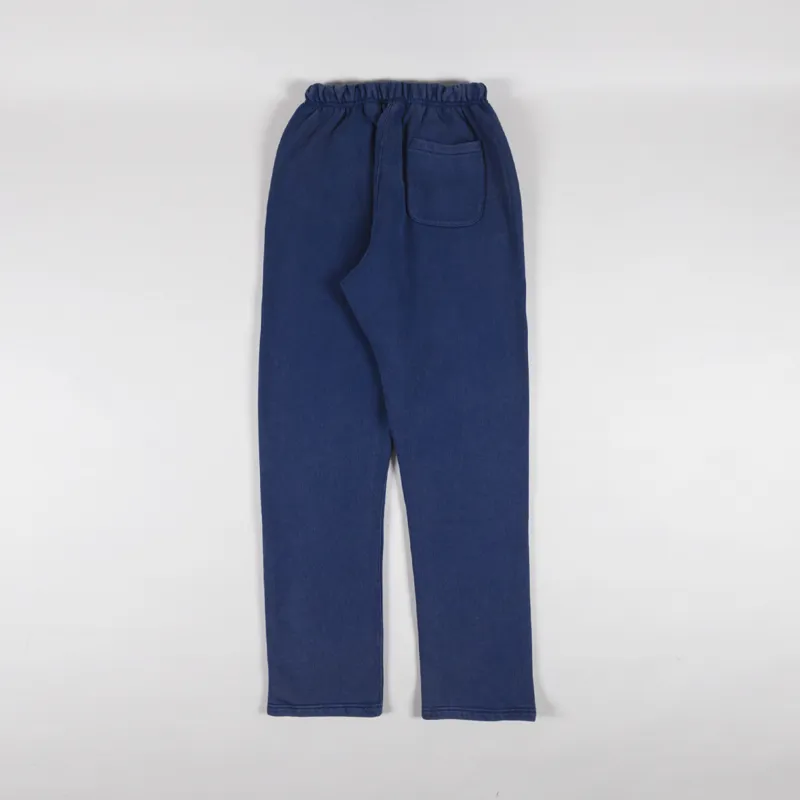 Patta Classic Acid Washed Straight Leg Jogging Pants Estate Blue-2