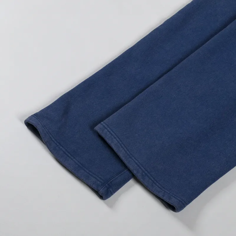 Patta Classic Acid Washed Straight Leg Jogging Pants Estate Blue-6