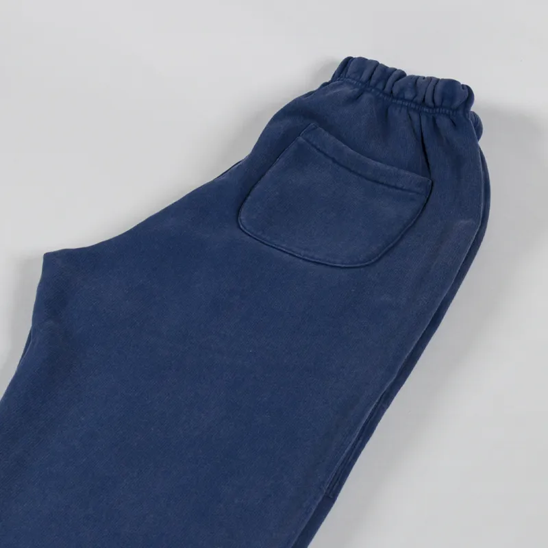 Patta Classic Acid Washed Straight Leg Jogging Pants Estate Blue-5