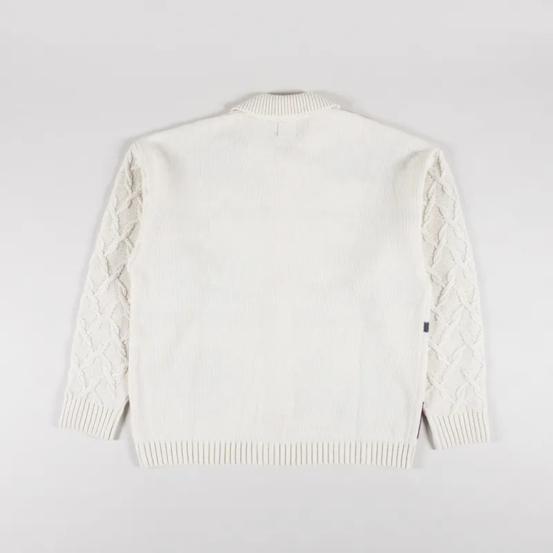 Patta Perfect Day Knitted Cardigan Peyote-1