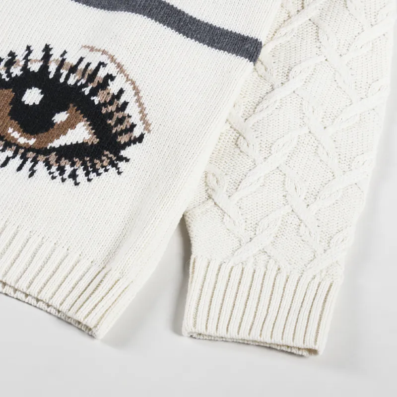 Patta Perfect Day Knitted Cardigan Peyote-6