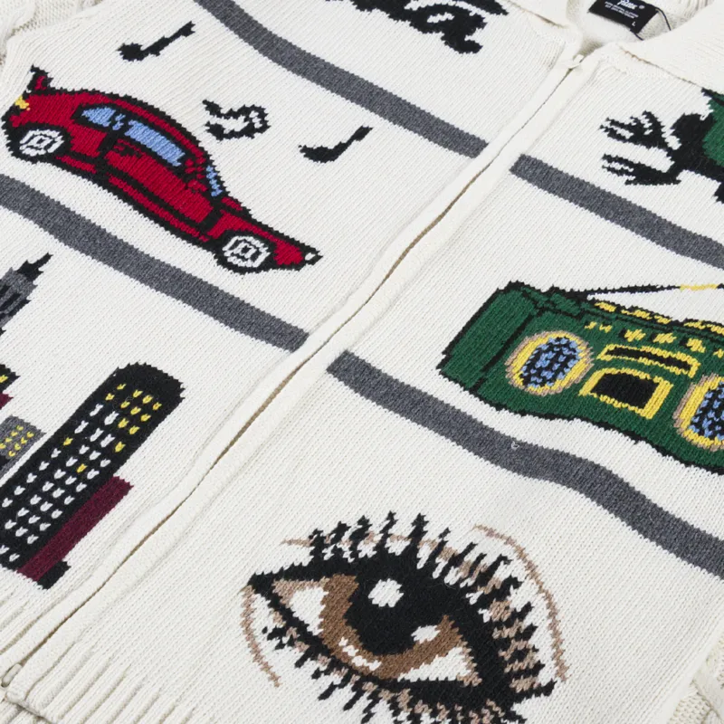 Patta Perfect Day Knitted Cardigan Peyote-5