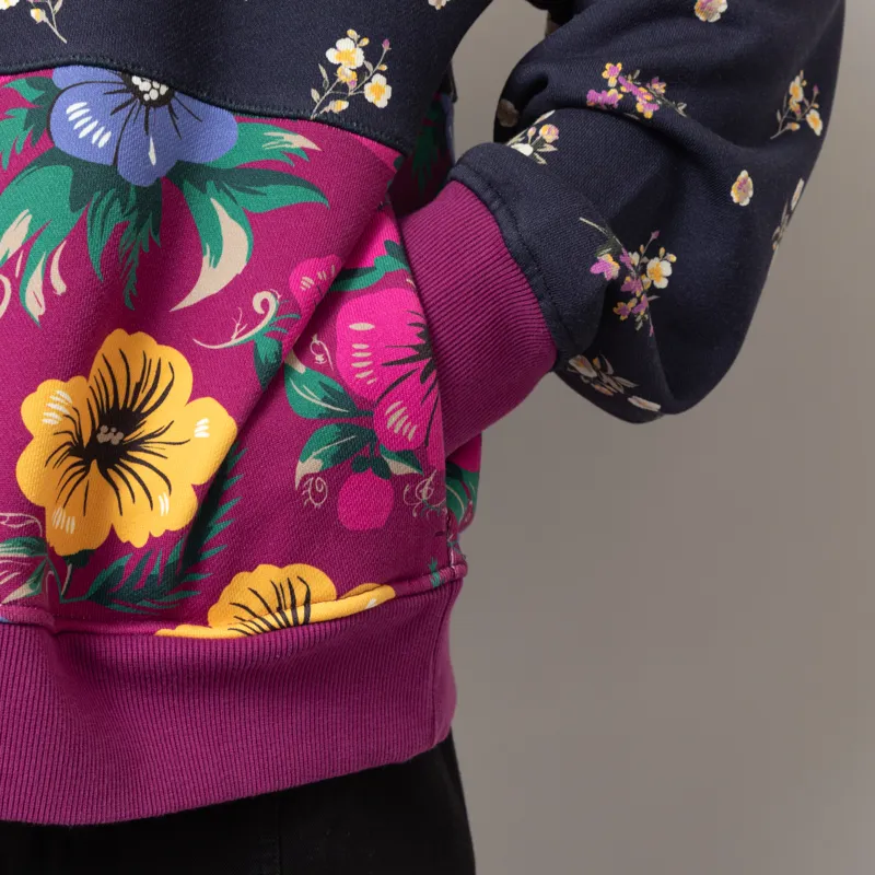 Patta Floral Patchwork Hooded Sweater Multi-8