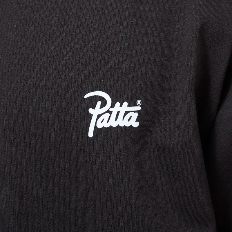 Patta Protect Yourself T Shirt Black-4