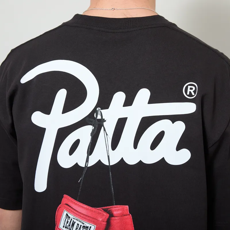 Patta Protect Yourself T Shirt Black-5