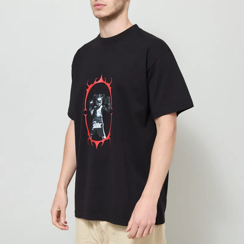 Patta Boxing T Shirt Black-1