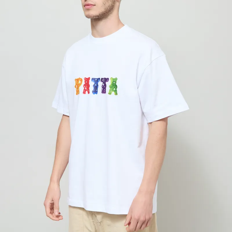 Patta Gummi T Shirt White-1