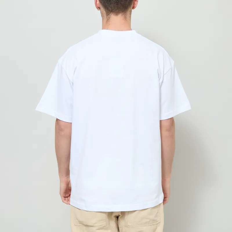 Patta Gummi T Shirt White-2