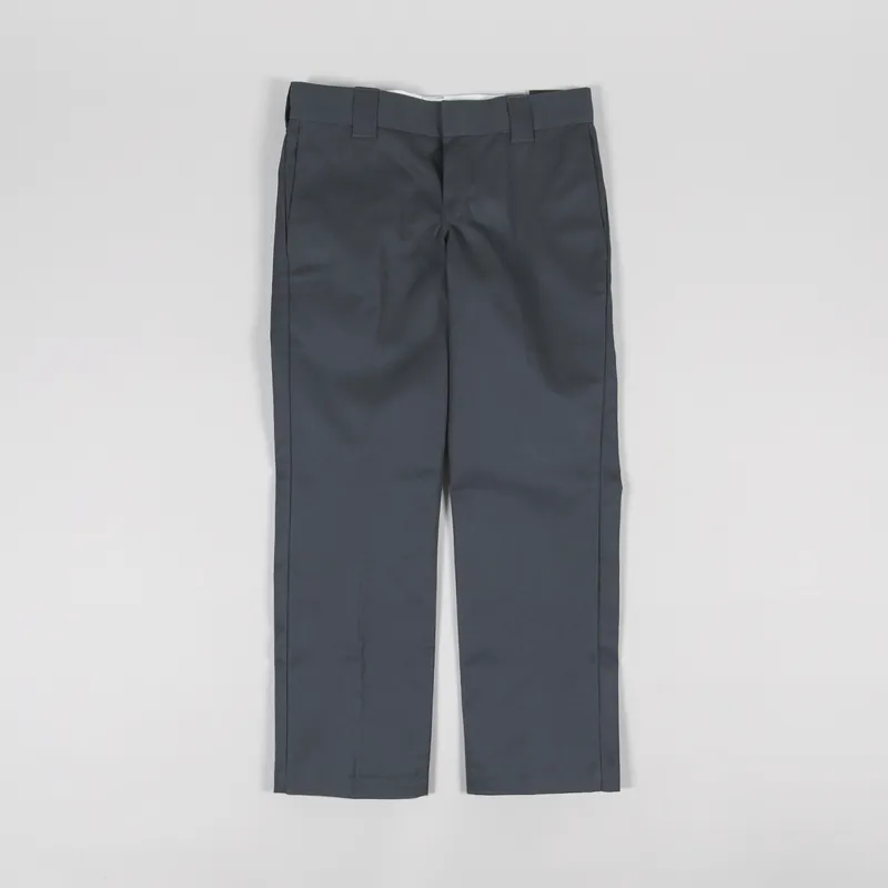 Dickies 873 Slim Straight Work Pant Recycled Charcoal Grey