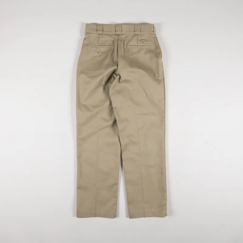 Dickies Womens 874 Work Pants Recycled Khaki Brown Trousers