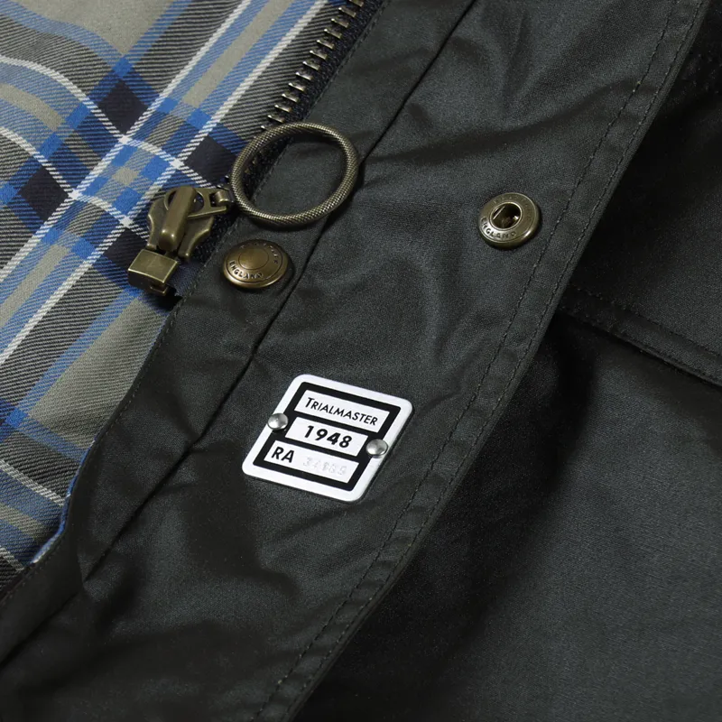 Belstaff Trialmaster Jacket Faded Olive-9