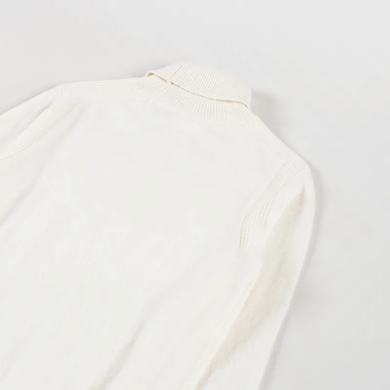 Anerkjendt Womens Aknico Solid Roll Neck Jumper Tofu-7