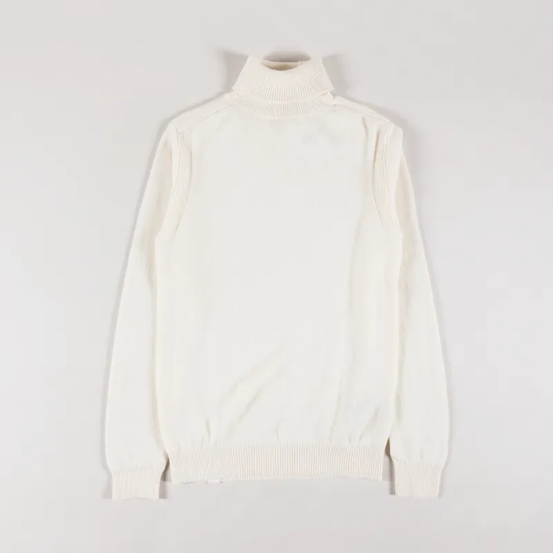 Anerkjendt Womens Aknico Solid Roll Neck Jumper Tofu-4