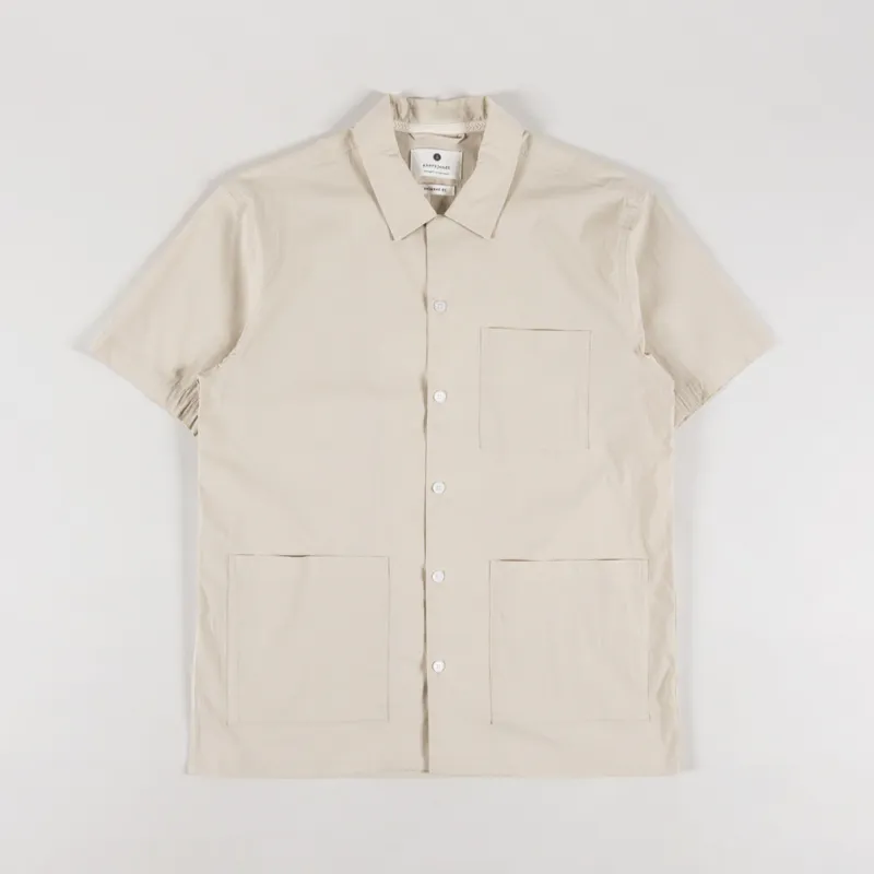 Anerkjendt Akkurt Pocket Shirt Brown Rice
