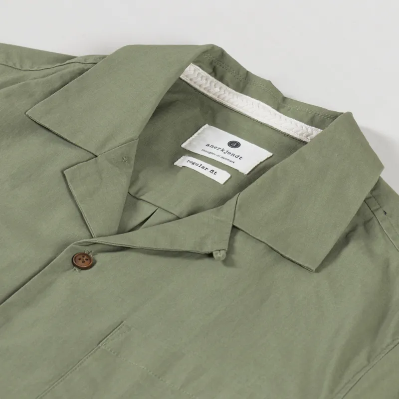 Anerkjendt Akkurt Ripstop Shirt Olivine-4