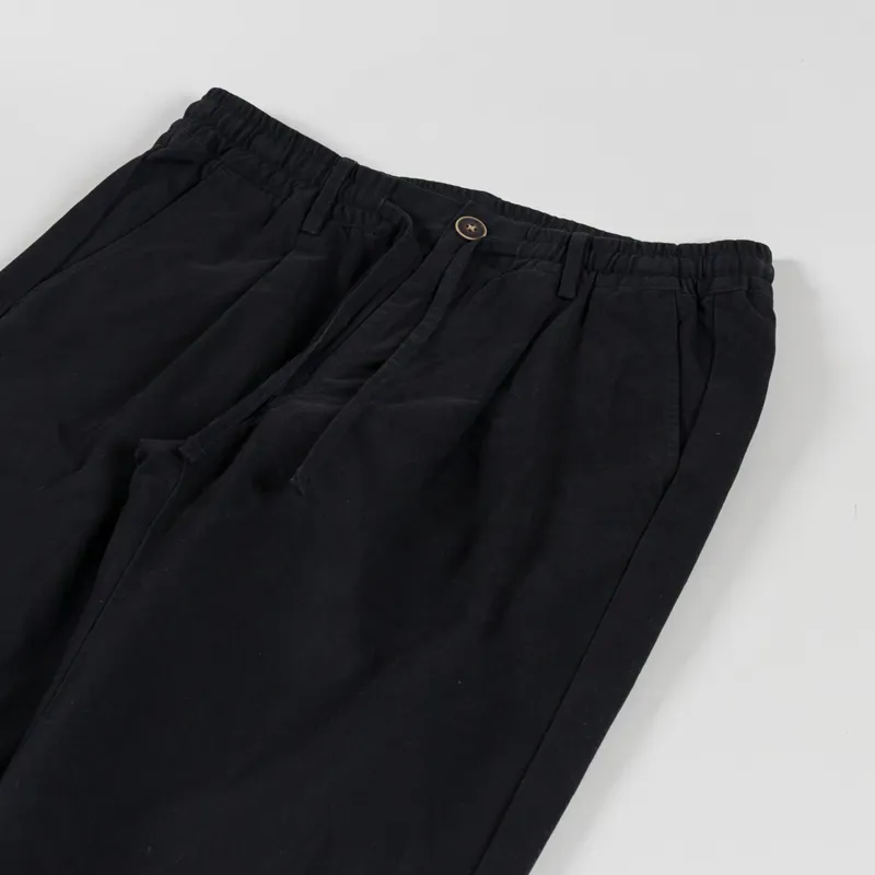Anerkjendt Akjan Cotton Pleat ELA Pants Caviar-3