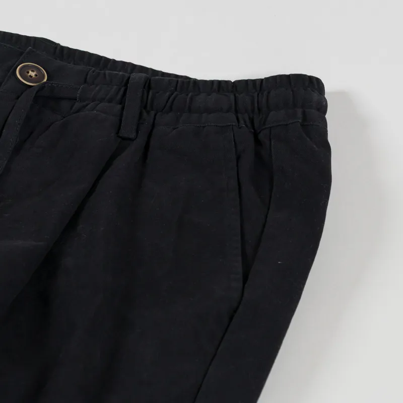 Anerkjendt Akjan Cotton Pleat ELA Pants Caviar-8