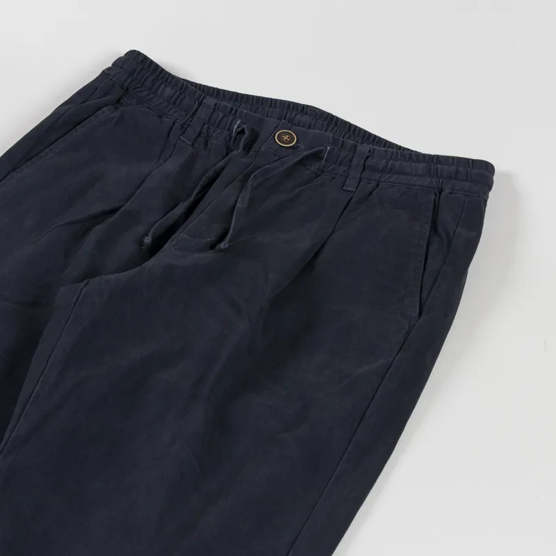 Anerkjendt Akjan Cotton Pleat ELA Pants Sky Captain-3