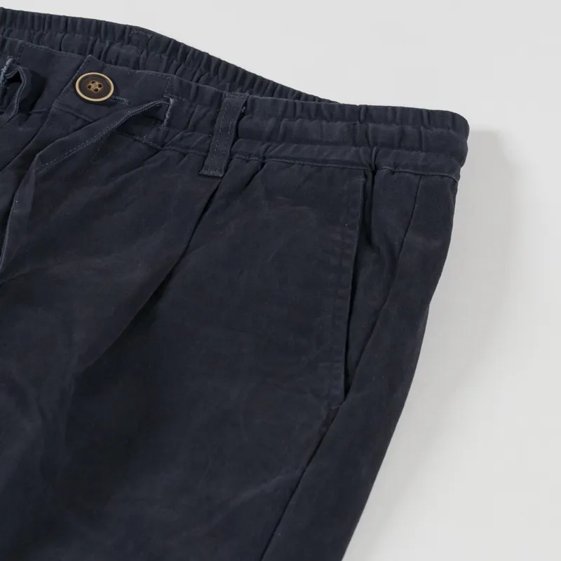 Anerkjendt Akjan Cotton Pleat ELA Pants Sky Captain-8