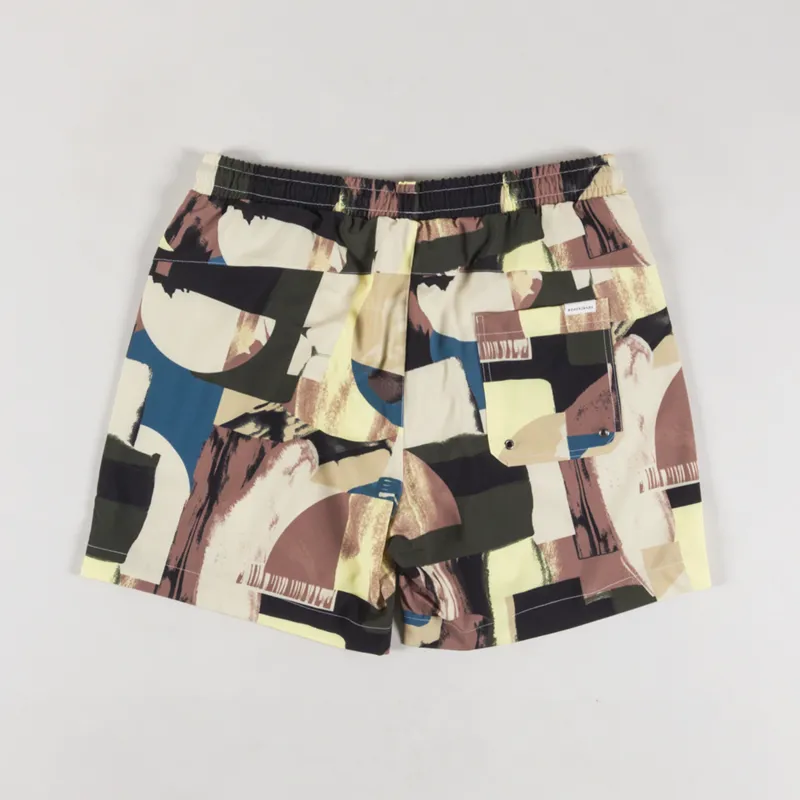 Anerkjdent Akshark AOP Swimshorts Cognac-1