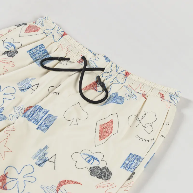 Anerkjdent Akshark AOP Swimshorts Brown Rice-2