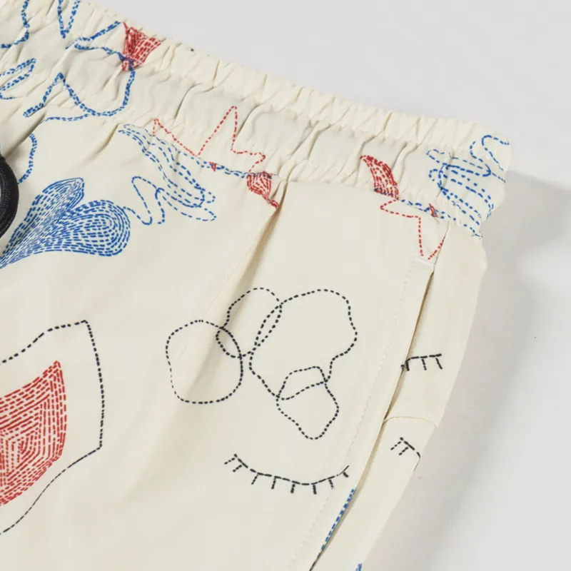 Anerkjdent Akshark AOP Swimshorts Brown Rice-5