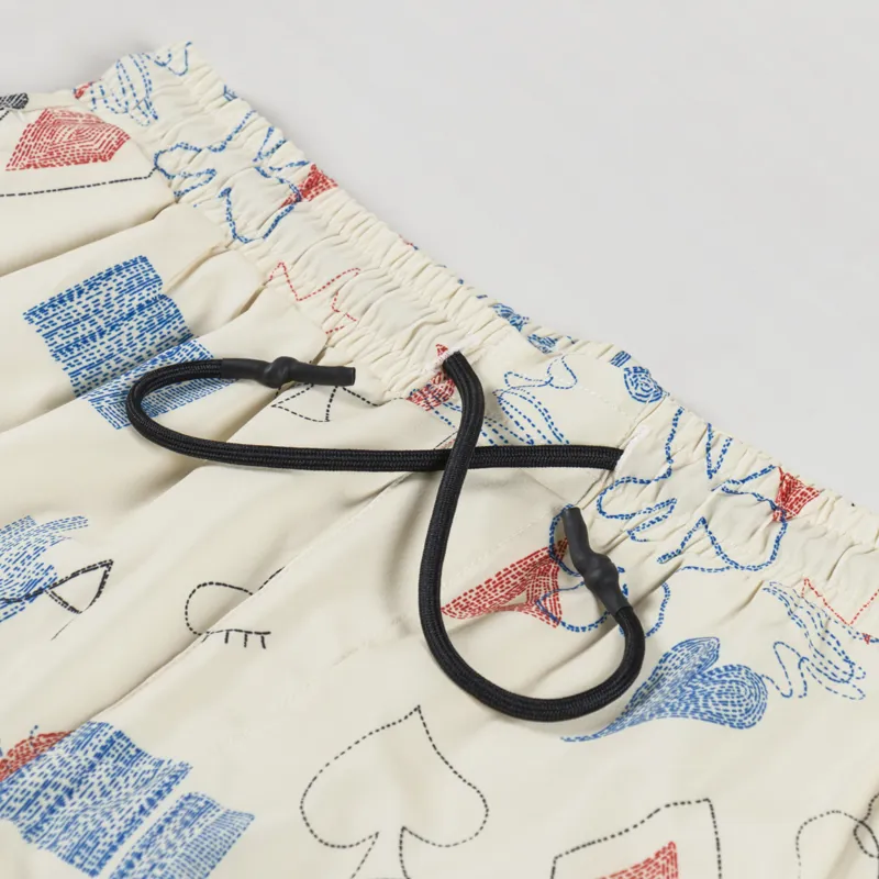 Anerkjdent Akshark AOP Swimshorts Brown Rice-4