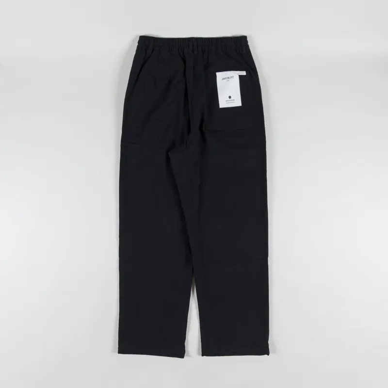 Anerkjendt Akjakob Fatique Cotton Pants Caviar-1