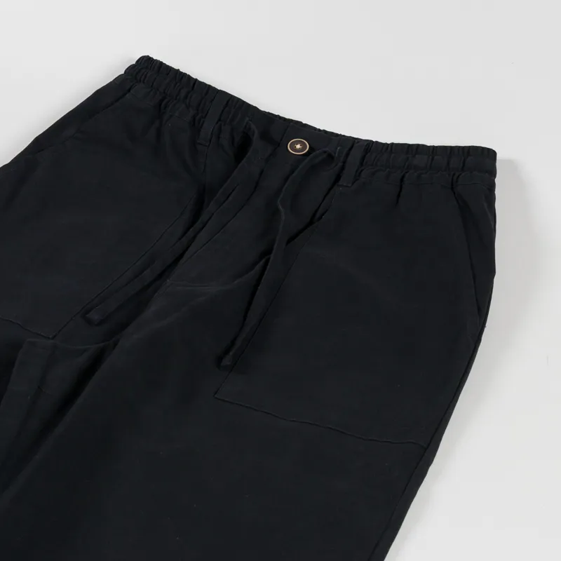 Anerkjendt Akjakob Fatique Cotton Pants Caviar-3