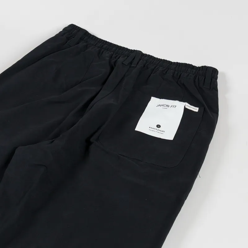 Anerkjendt Akjakob Fatique Cotton Pants Caviar-4