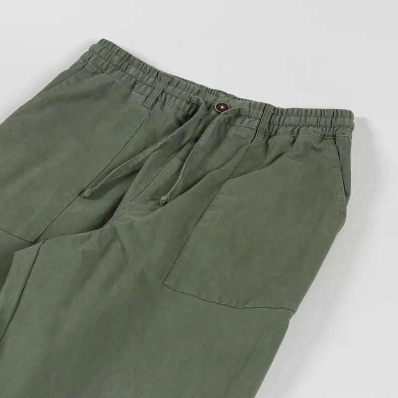 Anerkjendt Akjakob Fatique Cotton Pants Olivine-3