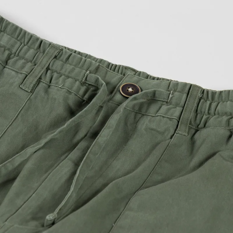 Anerkjendt Akjakob Fatique Cotton Pants Olivine-7