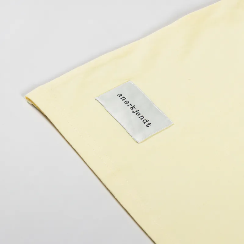 Anerkjendt Akkikki T Shirt Noos Gots Pale Banana-2
