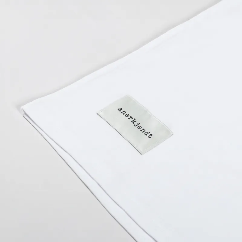 Anerkjendt Akkikki T Shirt Noos Gots Bright White-2