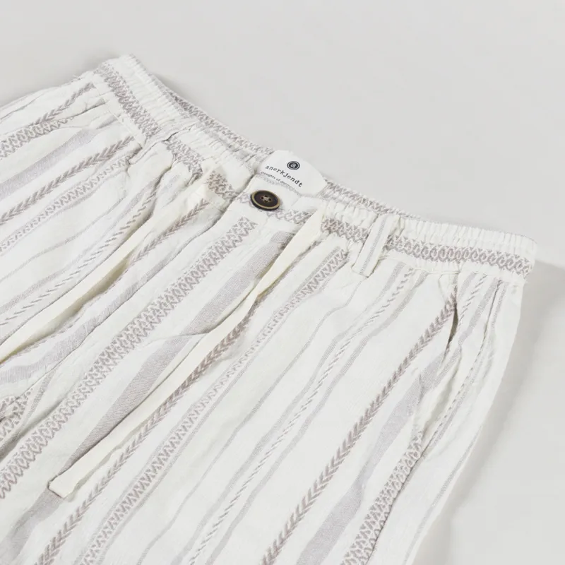 Anerkjendt Aklt Jan Elastic Cotton Shorts Tofu-2
