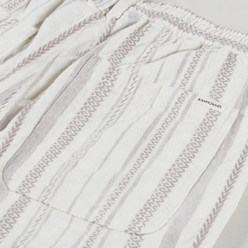 Anerkjendt Aklt Jan Elastic Cotton Shorts Tofu-5