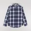 Anerkjendt Akleif Flannel Check Shirt Sky Captain