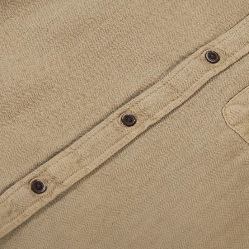 Anerkjendt Akkonrad Herringbone Shirt Incense-6