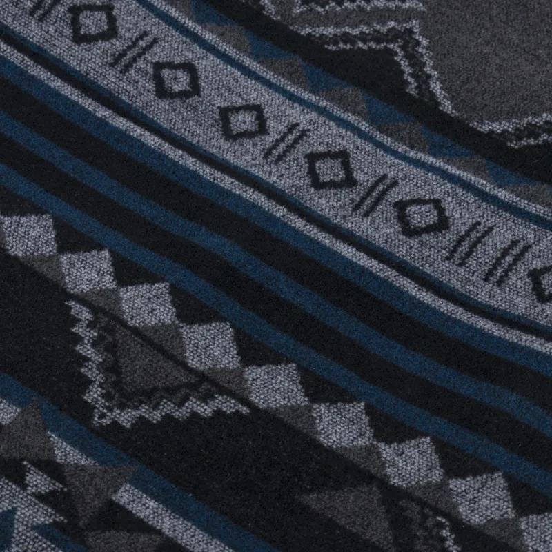 Anerkjendt Akoscar Check Overshirt Dark Grey Marl-7