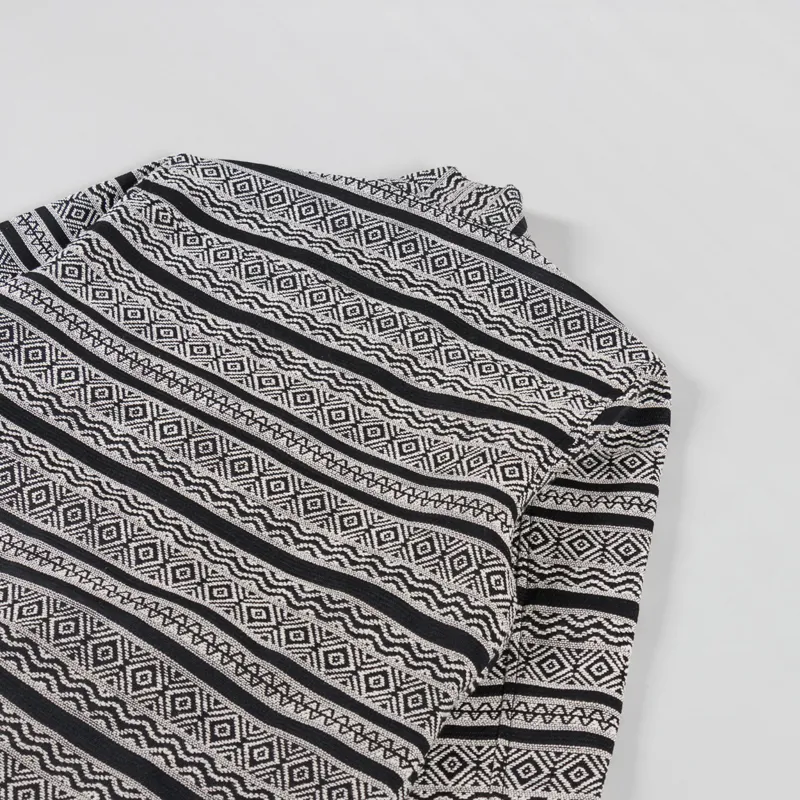 Anerkjendt Womens Akjesper Kimono Overshirt Caviar-7